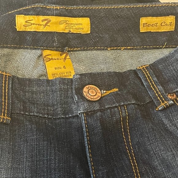Seven7 Bootcut Jeans NWT Size 4 MS0071PD - Picture 7 of 7